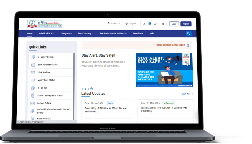 ITR simulation software for institutes